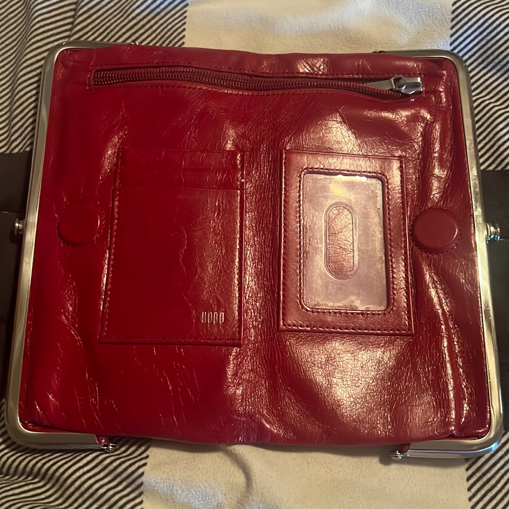 Hobo Wallet. Red